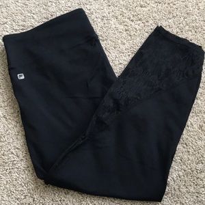 Fabletics Black Lace Leggings
